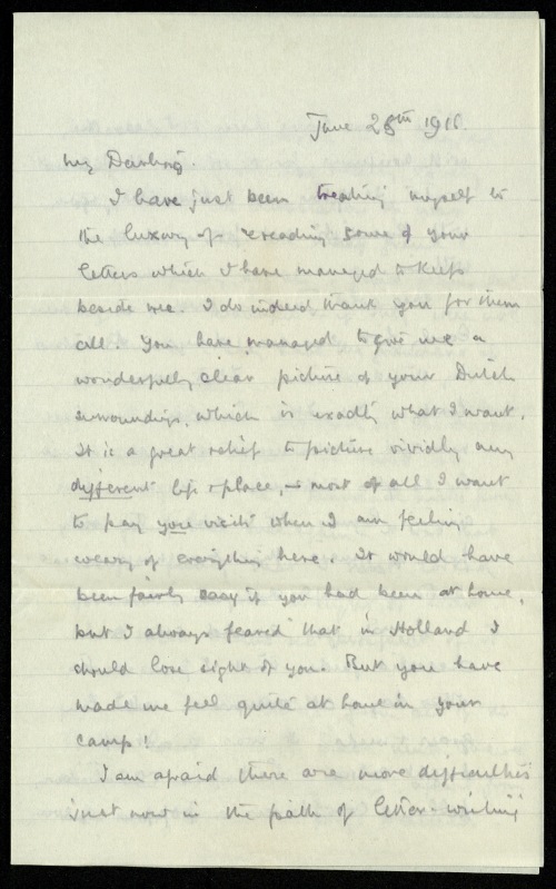 Letter, 1916