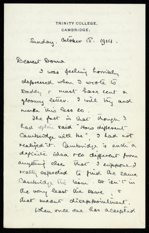 Letter, 1914