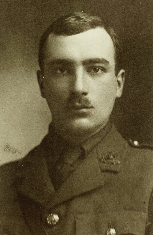 Photograph of Gilson in his military uniform