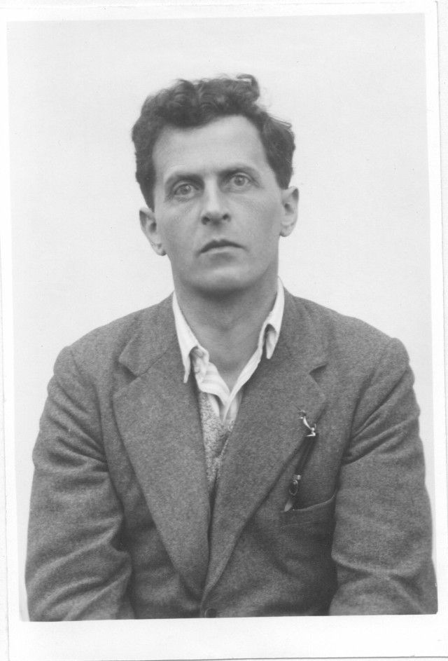 Ludwig Wittgenstein head and shoulders 